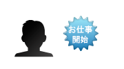 お仕事開始のイメージ